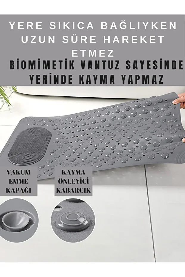 MaxiFresh KonforAdım Vantuzlu Kaydırmaz Paspas