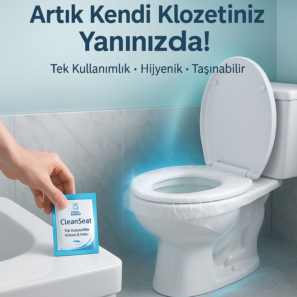 Kullan-at Klozet Poşeti 50 Adet Taşınabilir
