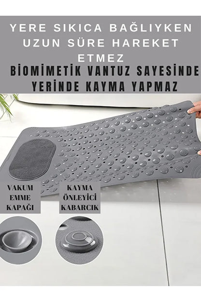 MaxiFresh KonforAdım Vantuzlu Kaydırmaz Paspas