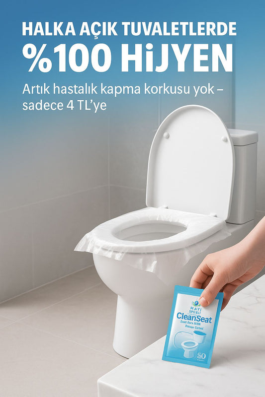 Kullan-at Klozet Poşeti 50 Adet Taşınabilir
